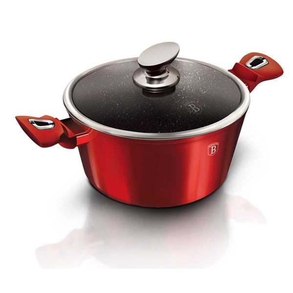 Zestaw garnków i patelni Berlinger haus BH-7057 (burgundy)