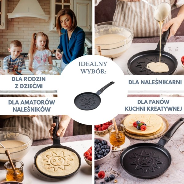 Patelnia do naleśników Klausberg KB-7972 (18 cm)