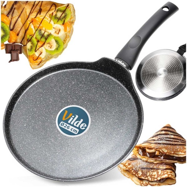 Patelnia do naleśników VILDE 199078 (26 cm)