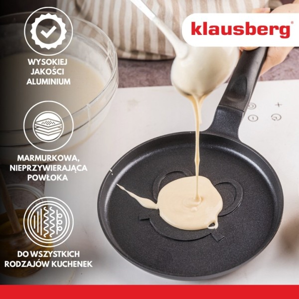 Patelnia do naleśników Klausberg KB-7971 (18 cm)