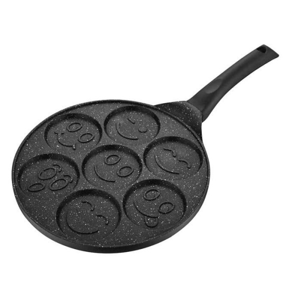 Сковорода для млинців 26 см BRUNBESTE 7 смайликів BB-1958