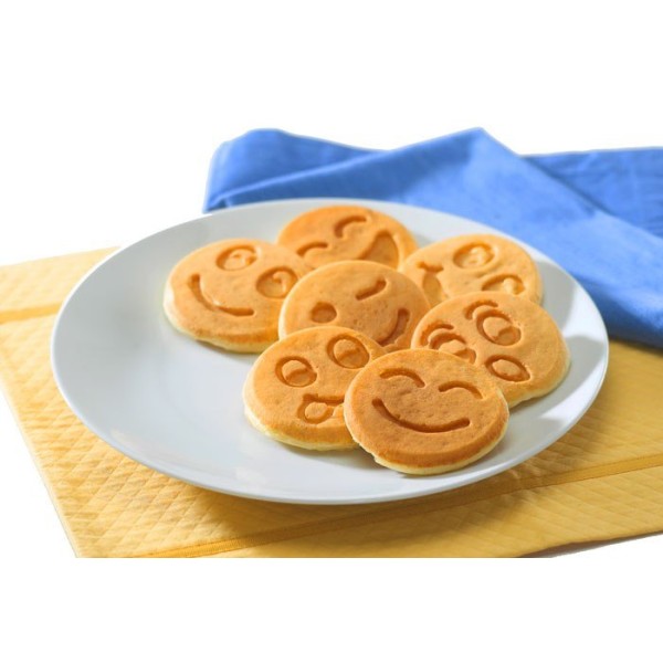 Сковорода для млинців 26 см BRUNBESTE 7 смайликів BB-1958