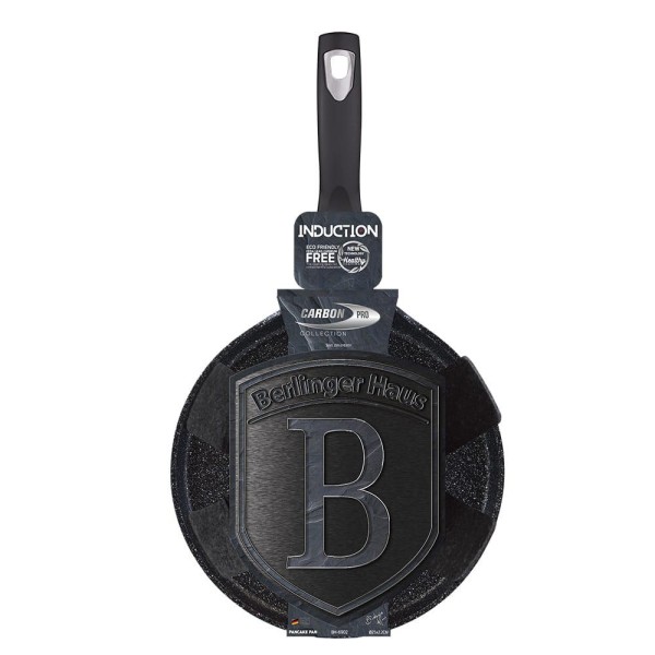 Форма для млинців з гранітним покриттям 28 см BERLINGER HAUS Carbon Pro BH-6921