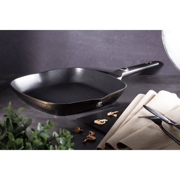 Сковорода-гриль BERLINGER HAUS 28 см BH-6578 PRIMAL GLOSS