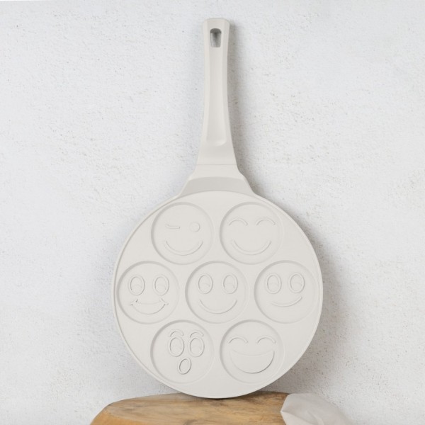 Форма для млинців 26 см | Візерунок «Млинці з емодзі» BerlingerHaus BH-7792 Колекція «Сахара»