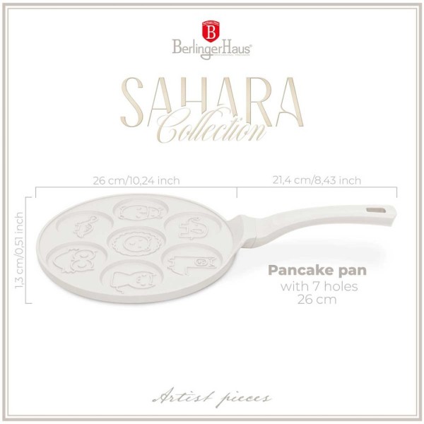 Patelnia do naleśników Berlinger haus BH-7800 (26 cm)