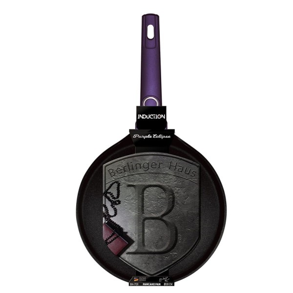 Форма для млинців з титановим покриттям 28 см BERLINGER HAUS PURPLE ECLIPSE BH-7131
