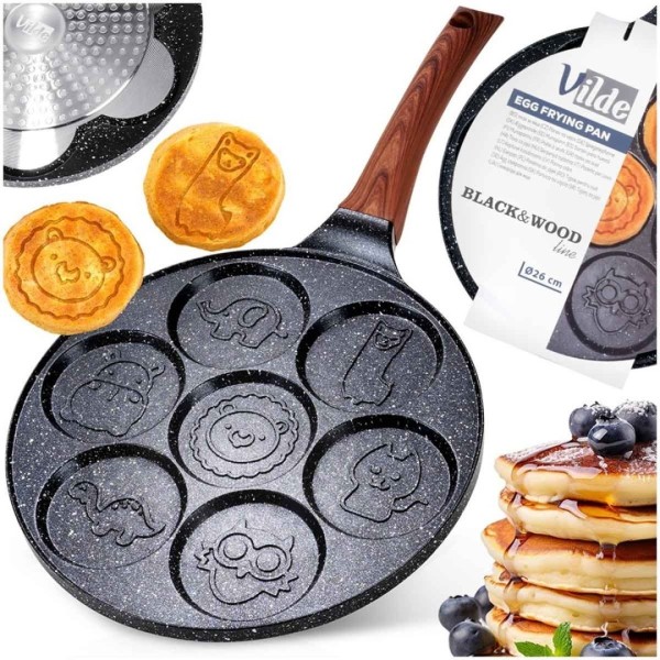 Patelnia do naleśników VILDE 199080 (powłoka granitowa)