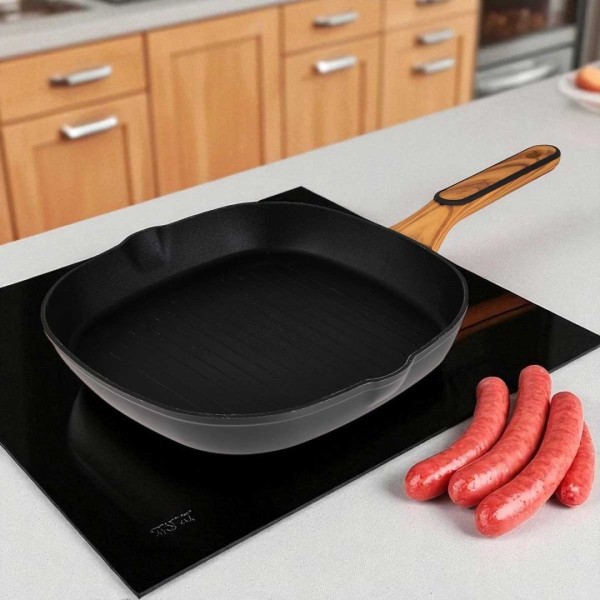 Patelnia grillowa Bergner BG-56041 (28 cm)