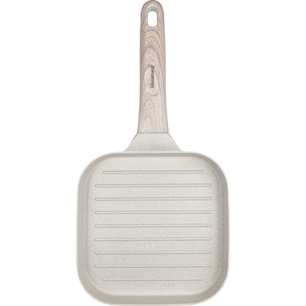 Сковорода-гриль 18 X 18 см мармурова KLAUSBERG KB-7812 бежева