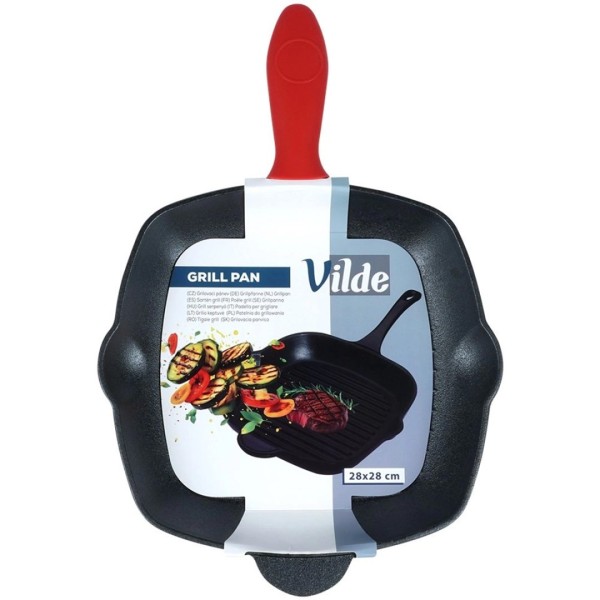 Patelnia grillowa żeliwna VILDE CAST LINE 199045 (28 cm)