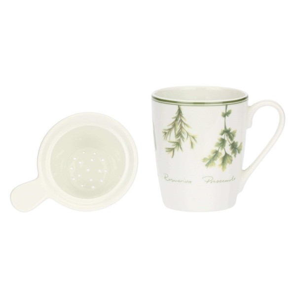 LA PORCELLANA BIANCA COLTIVIA Чаша для настою з кришкою 350 мл