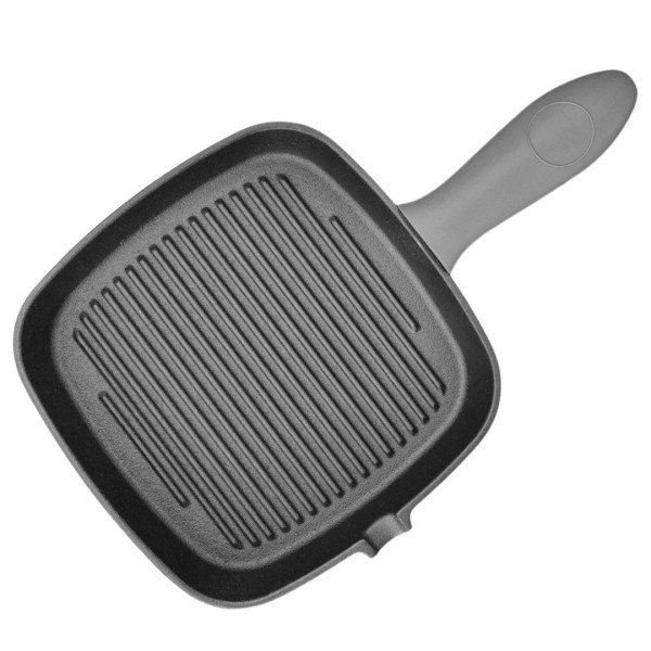 Чавунна сковорода-гриль 24X24 см BRUNBESTE BB-2668