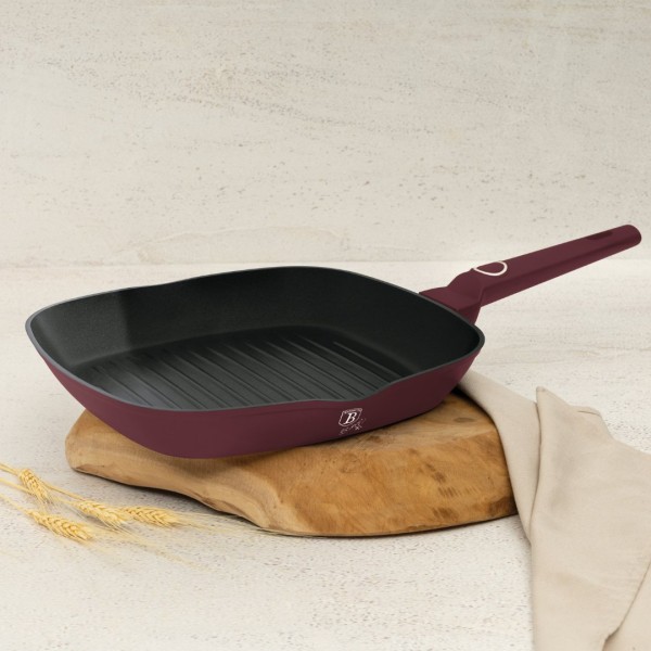 Сковорода-гриль 28 см BerlingerHaus Leonardo BH-8036