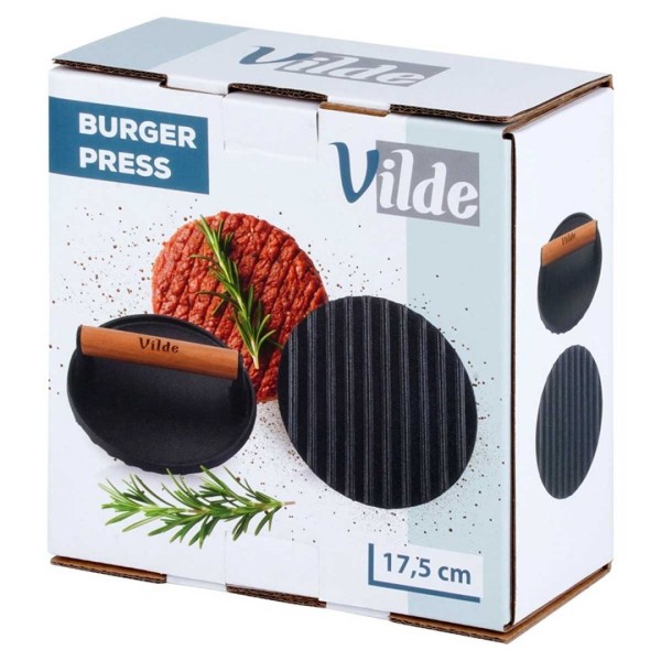 Praska do grillowania mięsa VILDE 259702 (żeliwna)