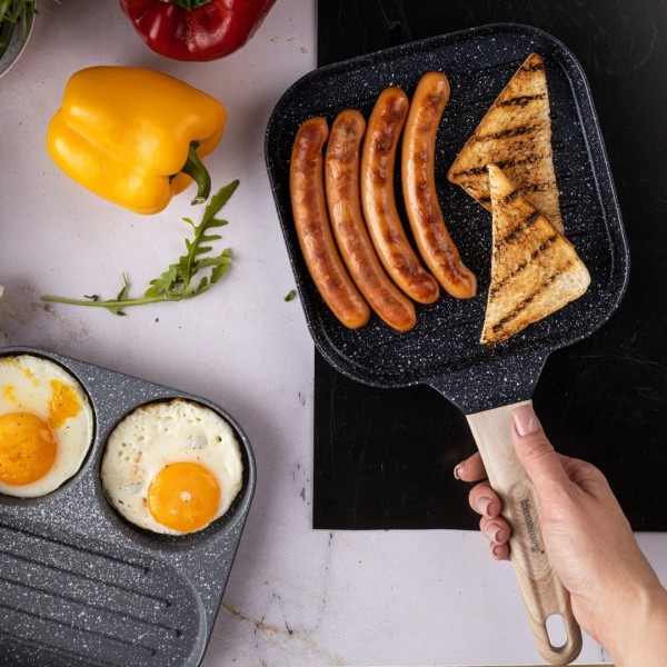 Patelnia grillowa Klausberg KB-7810 (18 x 18 cm)