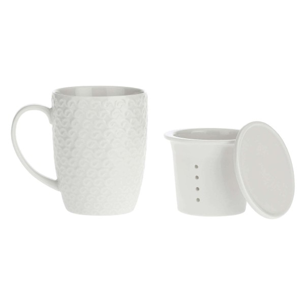 Kubek z zaparzaczem La Porcellana Bianca MOMENTI (380 ml)
