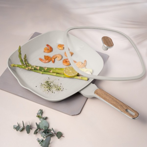 Сковорода-гриль BerlingerHaus Sahara Nordic BH-8317 28 см з кришкою