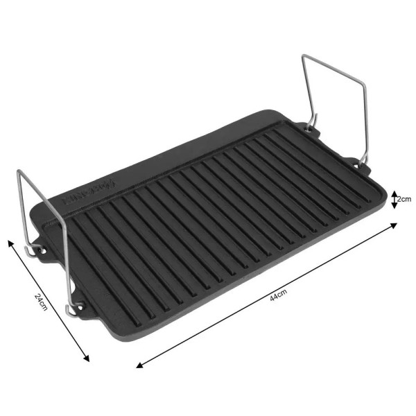 Dwustronna płyta grillowa Kinghoff KH-1262 (żeliwna)