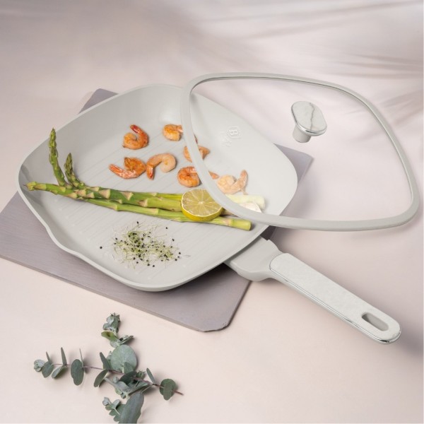 Patelnia grillowa z pokrywką Berlinger haus BH-8393 (28 cm)