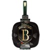 Гранітна сковорода-гриль зі знімною ручкою 28 см Berlinger Haus Emerald BH-6089