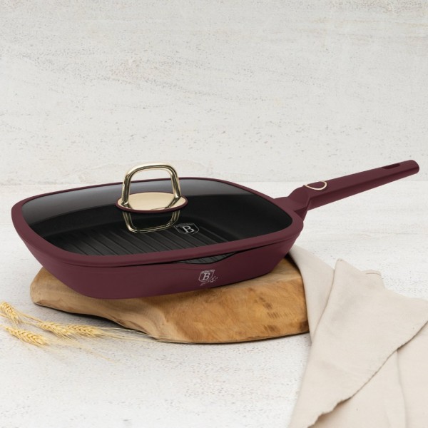 Patelnia grillowa Berlinger haus Leonardo BH-8037 (tytanowa)