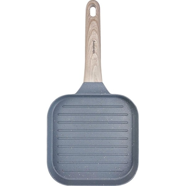 Сковорода-гриль 18 X 18 см мармур KLAUSBERG KB-7811 сіра