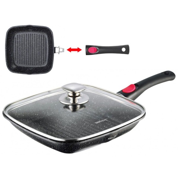 Patelnia grillowa Kinghoff KH-1511 (28 cm)