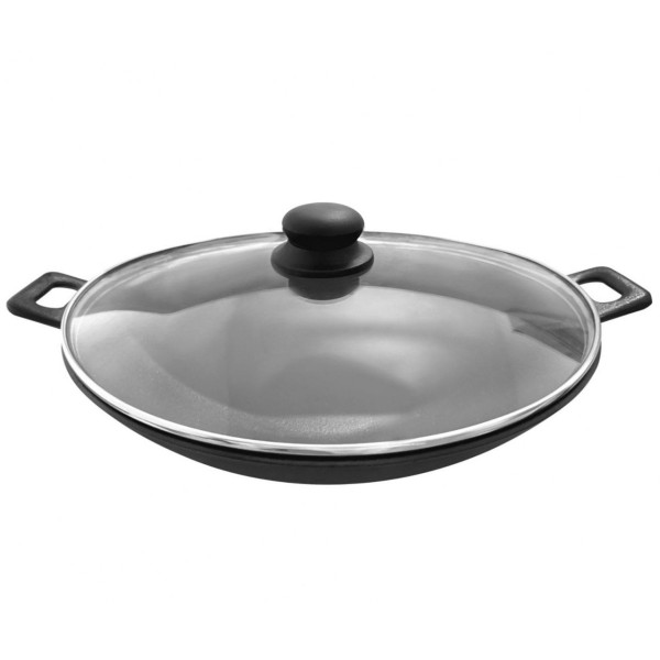 Wok żeliwny Krisberg KS-2561 (31 cm)