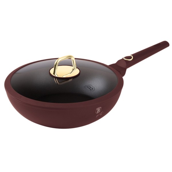 Patelnia wok Berlinger haus Leonartdo BH-8034 (28 cm)