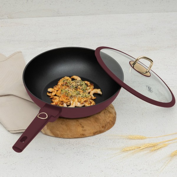 Patelnia wok Berlinger haus Leonartdo BH-8034 (28 cm)