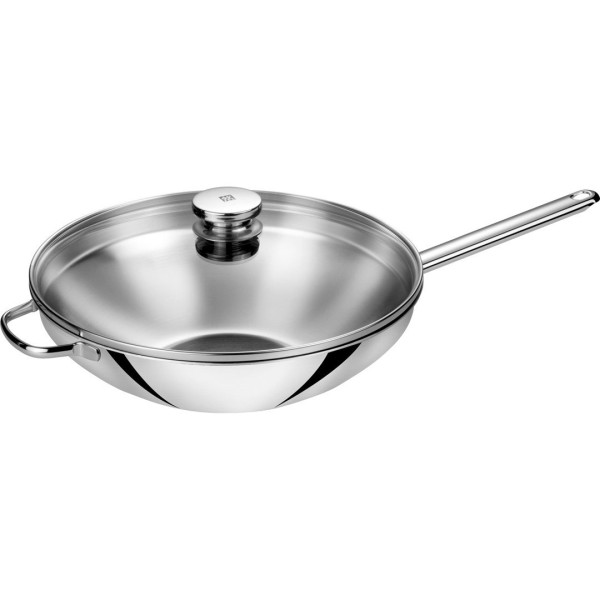 Вок ZWILLING PLUS з 2 ручками та кришкою 32 см