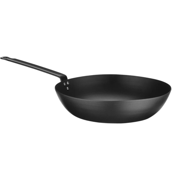 Wok uniwersalny Hendi 304 mm (stal węglowa)
