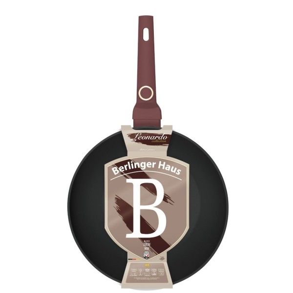 Вок з титановим покриттям 28 см BerlingerHaus Leonardo BH-8033