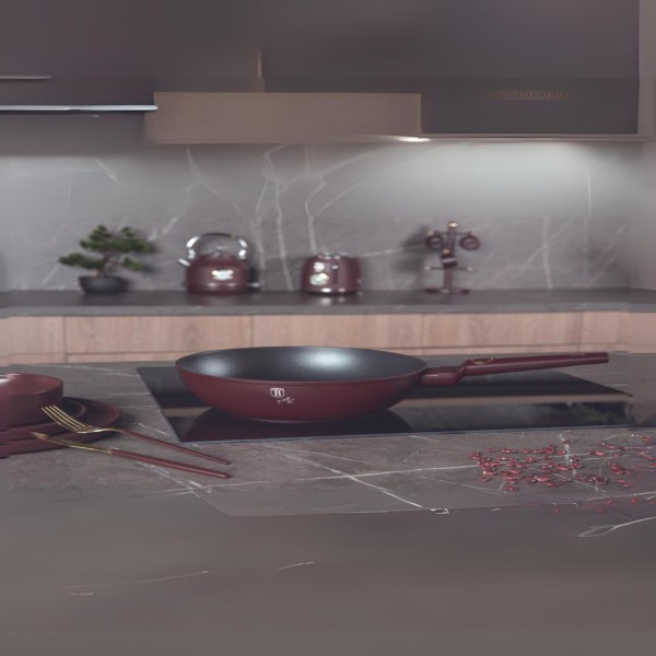 Вок з титановим покриттям 28 см BerlingerHaus Leonardo BH-8033