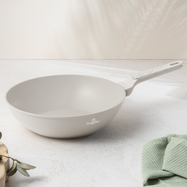 Сковорода-вок 28 см BerlingerHaus Sahara Marble BH-8391