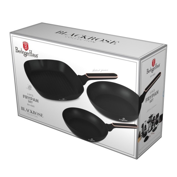 Zestaw patelni Berlinger haus BH-8361 (3 elementy)
