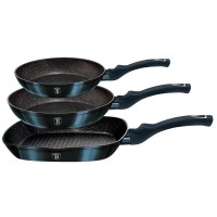 Zestaw patelni Berlinger haus BH-6140 (3 szt., 20/24/28 cm)