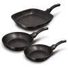 Zestaw patelni Berlinger haus BH-6157 (powłoka granitowa)