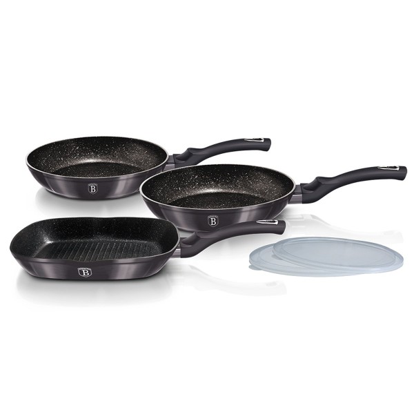 Zestaw patelni Berlinger haus BH-7048 (3 szt.)