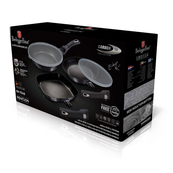 Zestaw patelni Berlinger haus BH-7048 (3 szt.)