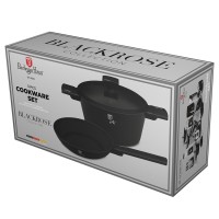 Zestaw patelni Berlinger haus BH-8282 Monaco Collection (3 elementy)