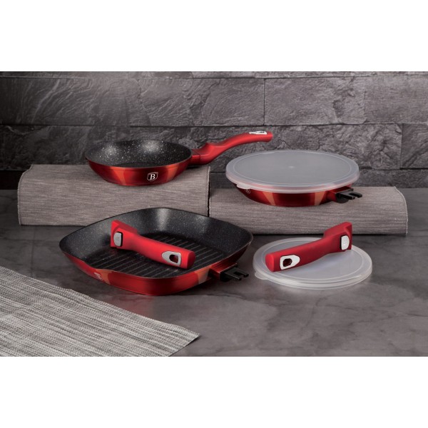 Zestaw patelni Berlinger haus BH-6796 (3 szt., granitowy)