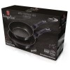 Набір сковорідок BERLINGER HAUS Carbon Pro BH-6908 з гранітним покриттям 22/26 см