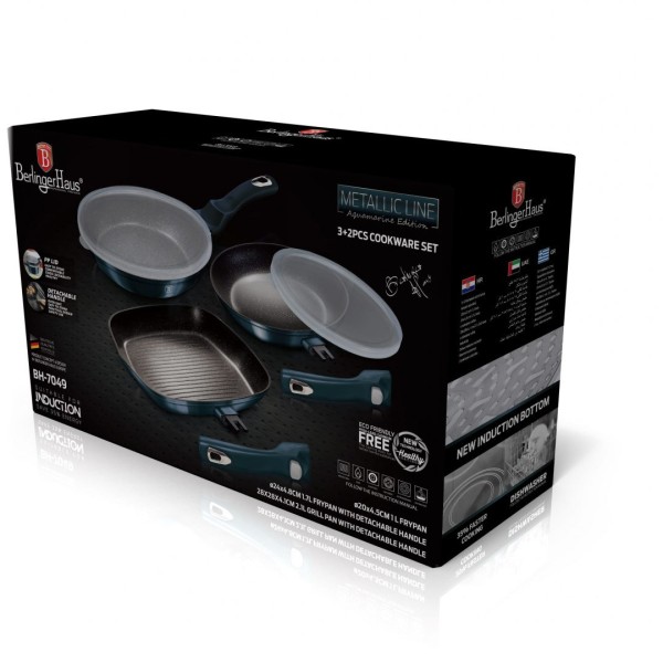 Zestaw patelni Berlinger haus BH-7049 (3 sztuki)
