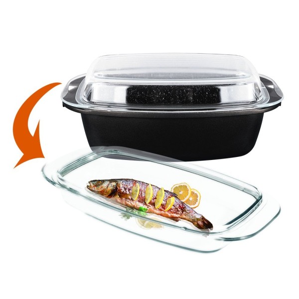 Brytfanna granitowa Berlinger haus GRANIT DIAMOND BH-1461 (5.2 l)