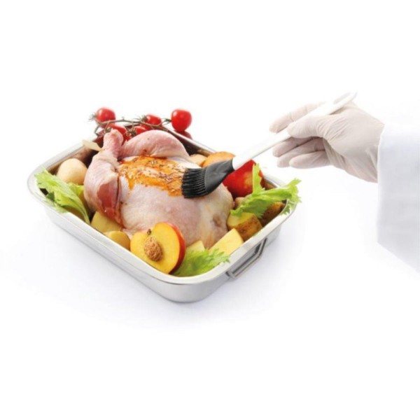 Форма для запікання з нержавіючої сталі для випікання в духовці 370x265x60 мм - Hendi 508510