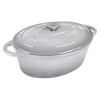 Чавунна емальована сковорода для запікання 33 см 6,2 л KINGHOFF KH-1613