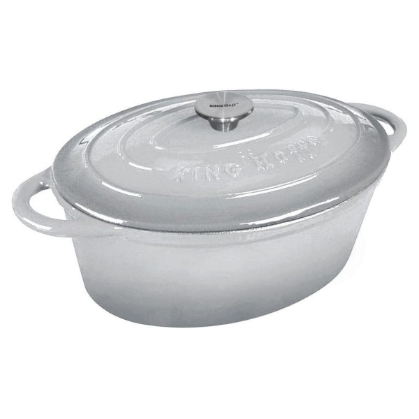 Чавунна емальована сковорода для запікання 33 см 6,2 л KINGHOFF KH-1613