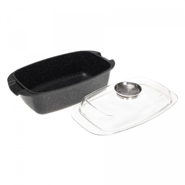 МАРМУРОВИЙ ГВИНТІВКОВИЙ БАК 5,5 Л 33 СМ KINGHOFF KH-1608